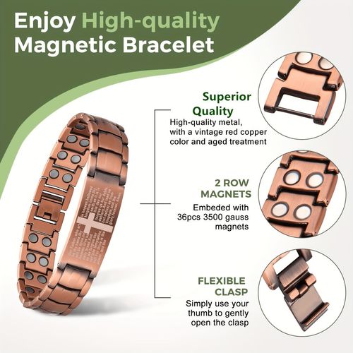 Cross Magnetic Bracelet