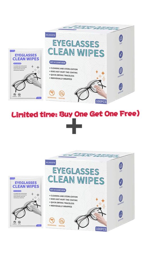 Glasses Cleaning Wipes