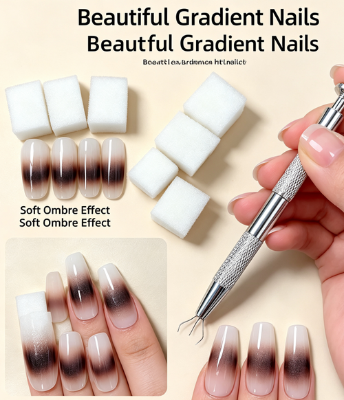 Nail Art Sponge Set