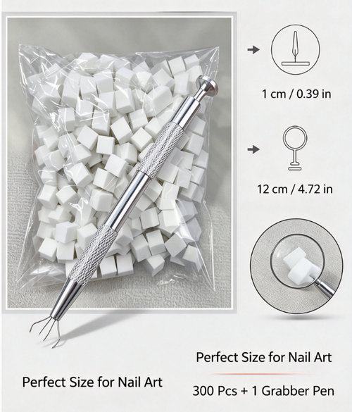 Nail Art Sponge Set