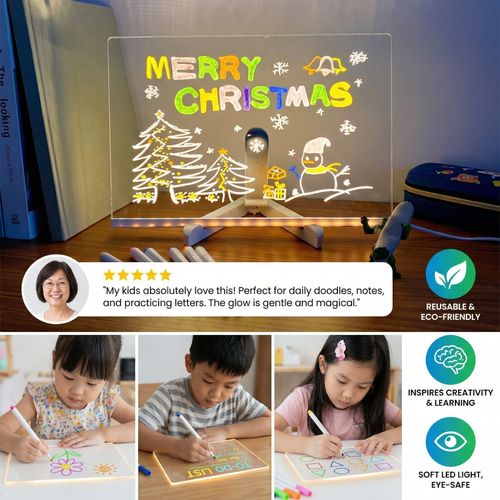 LED Writing Drawing Board