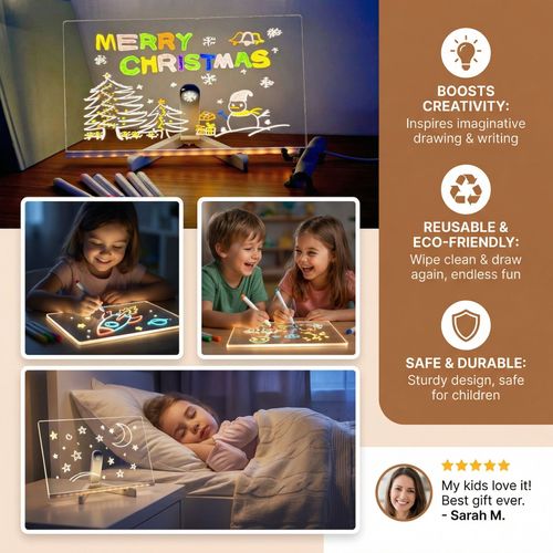 LED Writing Drawing Board