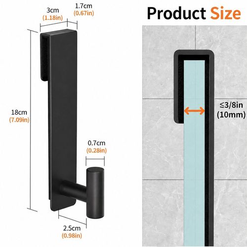 Shower Door Hooks