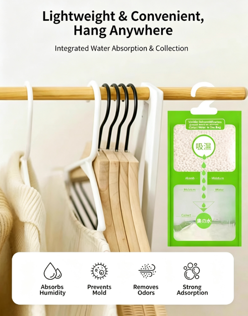 Moisture Absorber Hanging Bag