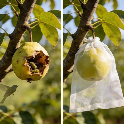 breathable mesh fruit protection bags