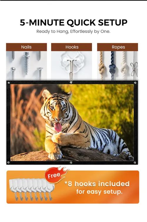 High Definition Projection Screen