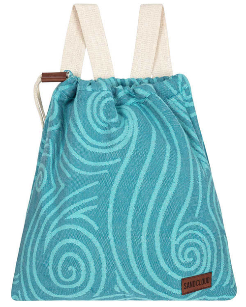 2-in-1 Foldable Beach Towel Bag