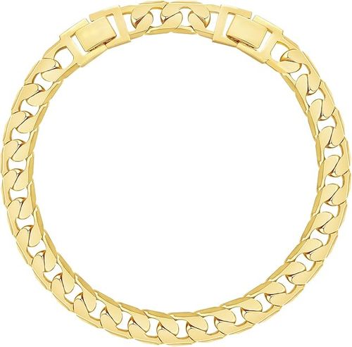 2pcs 14k Chunky Link Anklets