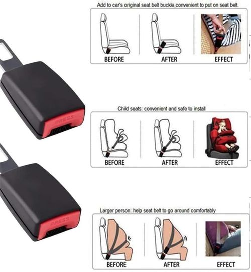 Car Buckle Extension Seat Belt Clips