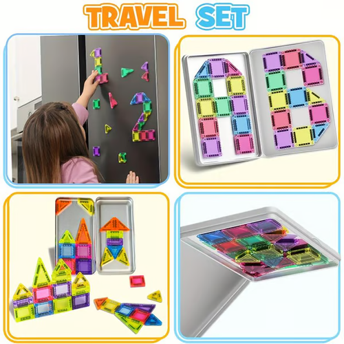 Mini Magnetic Tile Toys