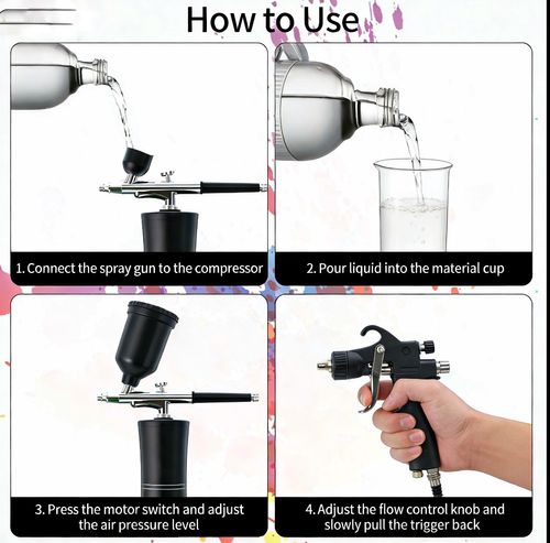 Elektrisches Airbrush-Set