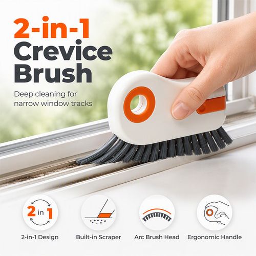 Window Groove Brush