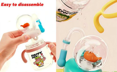 Whale Fountain Sippy Cup