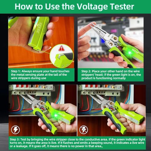 8-in-1 Wire Stripper for Electrician