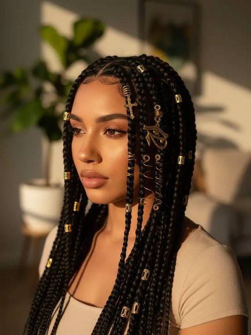 37pcs Golden Snake Hair Jewelry