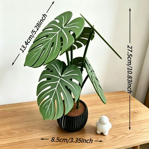 Monstera Coaster Flowerpot