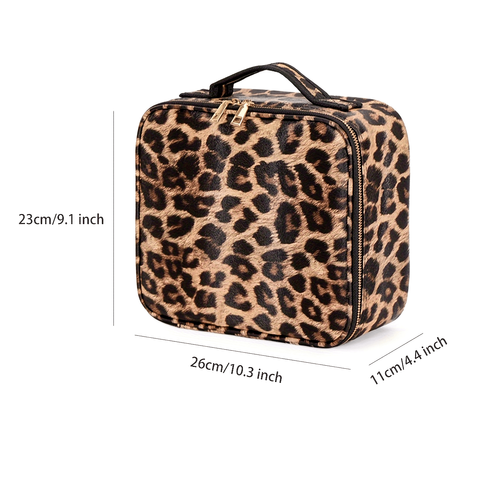 LED Mirror Makeup Bag