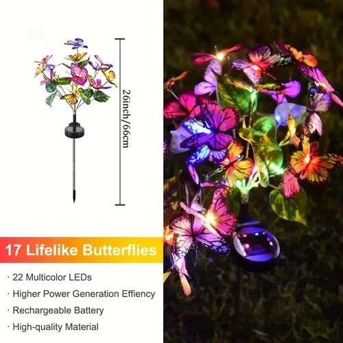 Solar Butterfly Lights