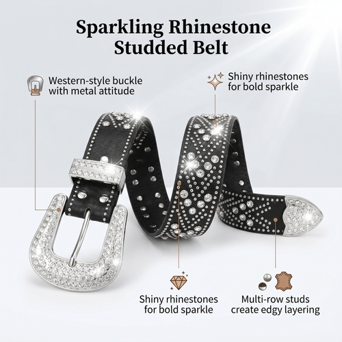 Rhinestone Belts
