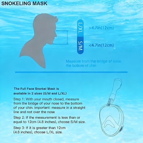 Face Snorkel Mask
