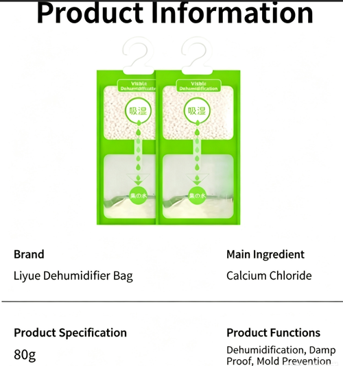 Moisture Absorber Hanging Bag