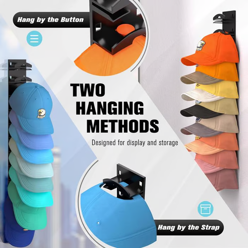 🎁Hat Organizer for Baseball Caps