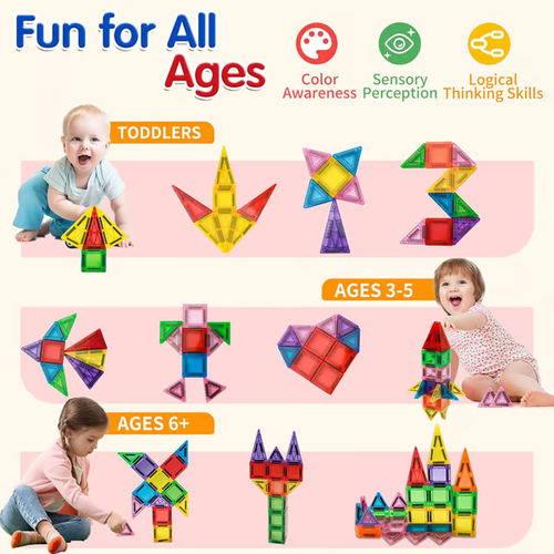 Mini Magnetic Tile Toys