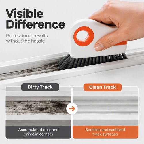 Window Groove Brush