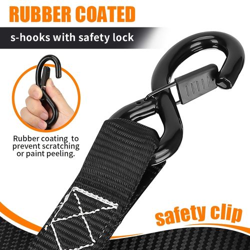 Retractable Ratchet Straps