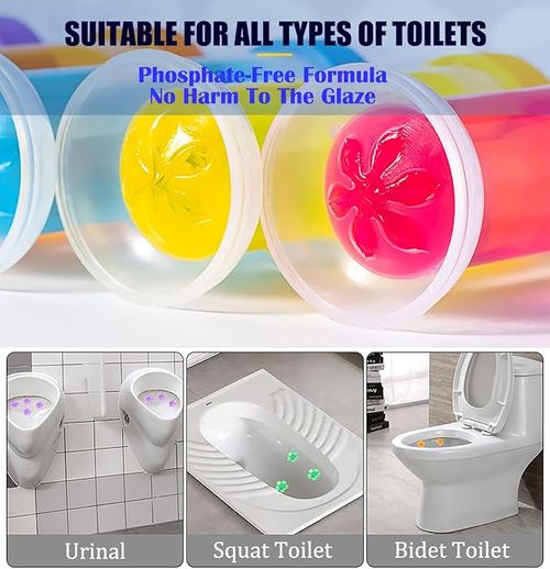 Flower Stamp Toilet Cleaner