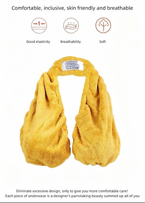 Yellow Towel Bra
