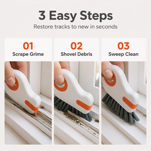 Window Groove Brush