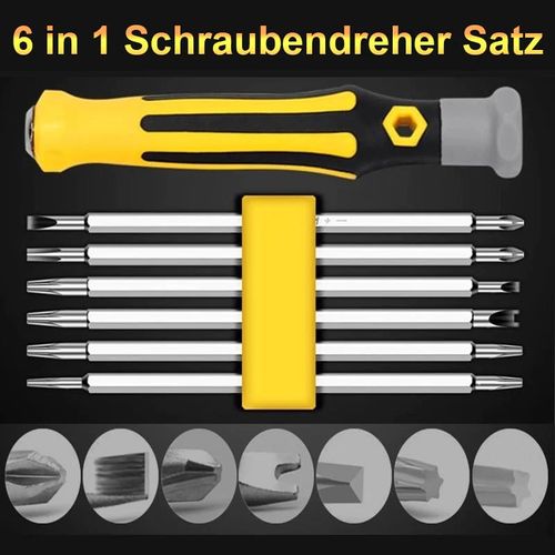 Multifunctional screwdriver set