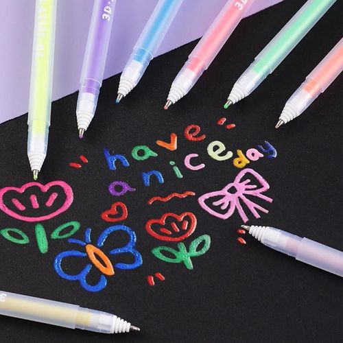 Vibrant 3D Raised Ink Pens