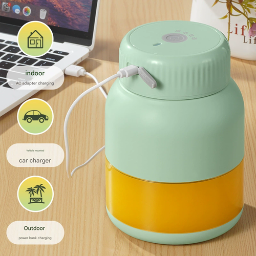 2025 Newest 10-Blade Juicer Cup: Wireless Portable Blender for Smoothies, Ice Crushing & Travel | Large Capacity Tumbling Bottle with BPA-Free Design