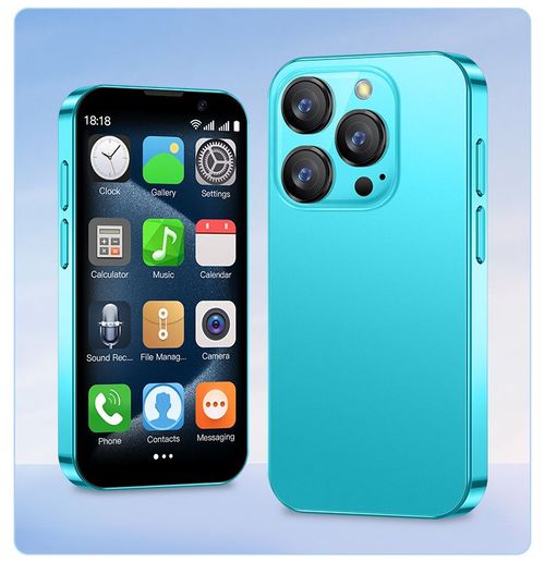 SOYES XS18pro Smart Mini Phone - 3G Compact Android Smartphone, Quad-Core Dual SIM Backup Phone with 2GB+16GB, Popular Cross-Border Mini Mobile Phone for Daily Use & Backup