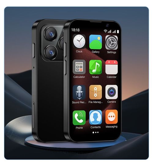 SOYES XS18pro Smart Mini Phone - 3G Compact Android Smartphone, Quad-Core Dual SIM Backup Phone with 2GB+16GB, Popular Cross-Border Mini Mobile Phone for Daily Use & Backup