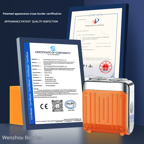 Mini Electric Beard Shaver, Waterproof & Comfortable Double-Ring Magnetic Cutter, One-Button Long Lasting for Travel & Daily Use, 2025 New Beard Shave