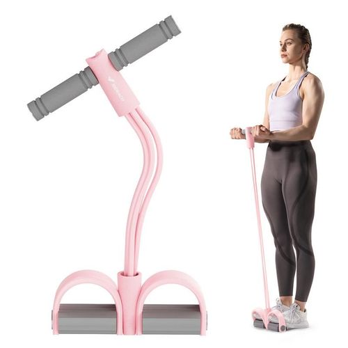 Multifunction Pedal Resistance Band, Elastic Pull Rope Fitness, Full-Body Workout at Home Gym, Exercise Sit-up, Yoga, Abdominal Training