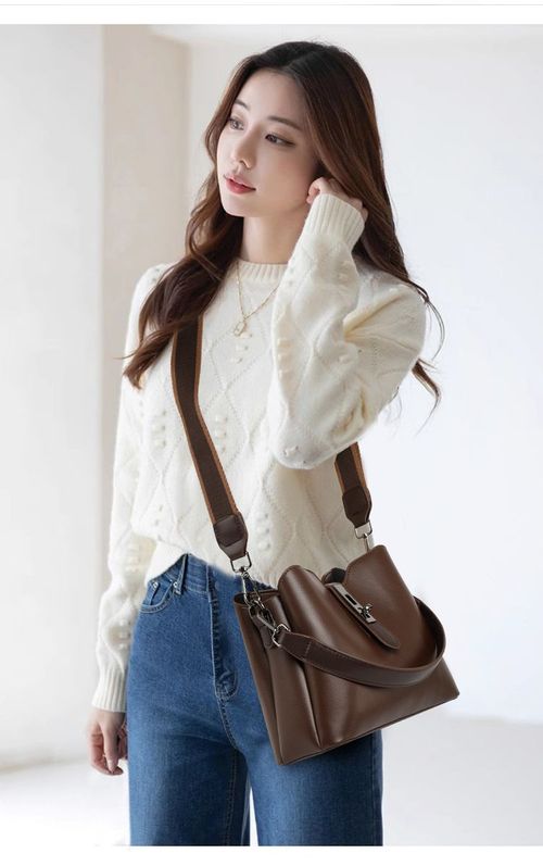 2025 New Designer Three Straps Bucket Bag for Women -  Multi-layer Storage,Large Capacity, Classic, Casual Trendy,Versatile, Shoulder, Crossbody & Tote Bag Moms Handbags Everyday Purses for Women