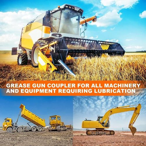 Leaking-proof Grease Tools Coupler, 12000PSI High Pressure Lubricating Oil Nozzle Accessory Compatible with 0.32 Cm Npt Lubricating Oil Nozzle