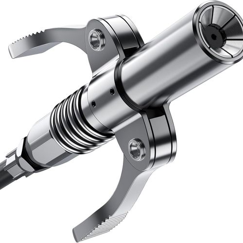 Leaking-proof Grease Tools Coupler, 12000PSI High Pressure Lubricating Oil Nozzle Accessory Compatible with 0.32 Cm Npt Lubricating Oil Nozzle