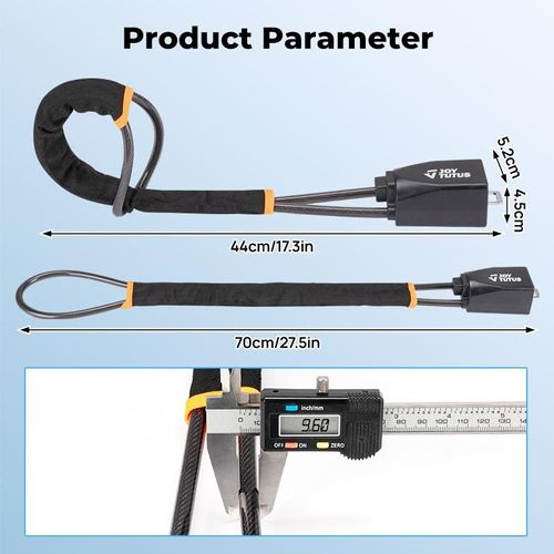 Universal Anti-Theft Car Steering Wheel Lock with 3 Keys for Security Fit Most Vehicles Truck SUV Van Black