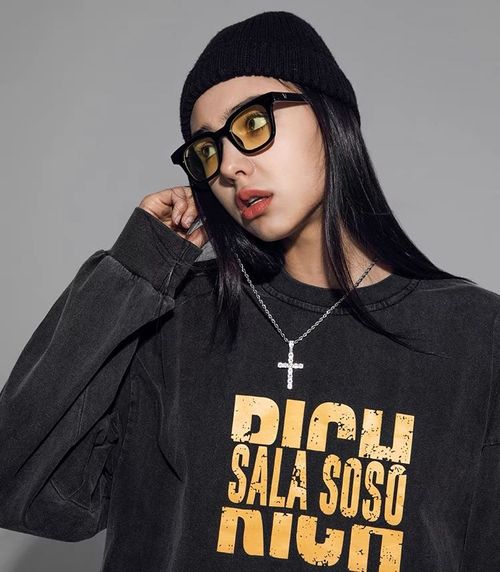 Rhinestone Cross Twist Chain Pendant Necklace for Men & Women, 1 Piece Hip Hop Jewelry for Party, Daily Clothing Decor, Trendy All-match Jewelry for Birthday Gift