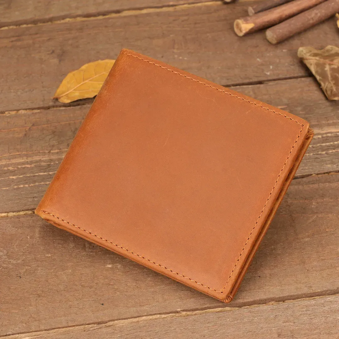 Gifts for Son - Premium Leather Card Wallet for Son - Men's Wallet - Birthday Gift for Son, Christmas Gift, Thanksgiving Gifts, Holiday Gift