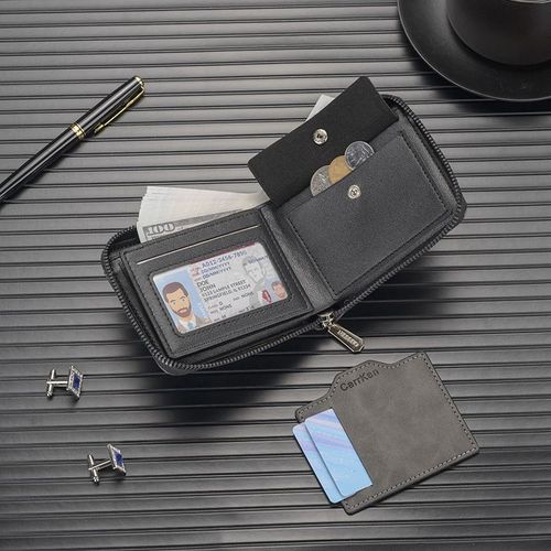 Men's Vintage Eagle Embossed Short Wallet, Business Multi Card Slot Wallet, Casual Trendy Wallet for Work & Daily Use, Business Fashion Wallet