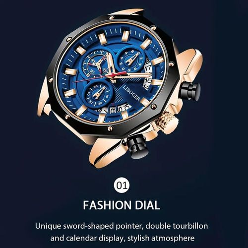 Men Watches Fashion Outdoor Waterproof Men's Sport Quartz Watch With Chronigraph