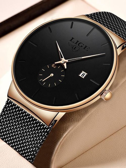 LIGE SLEEK MINIMALIST CASUAL MEN'S WATCH