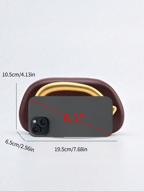 Women's Elegant Solid Color Evening Clutch Bag - Fashionable PU Leather Trendy All match Exquisite Purse, Ideal for Party Gift