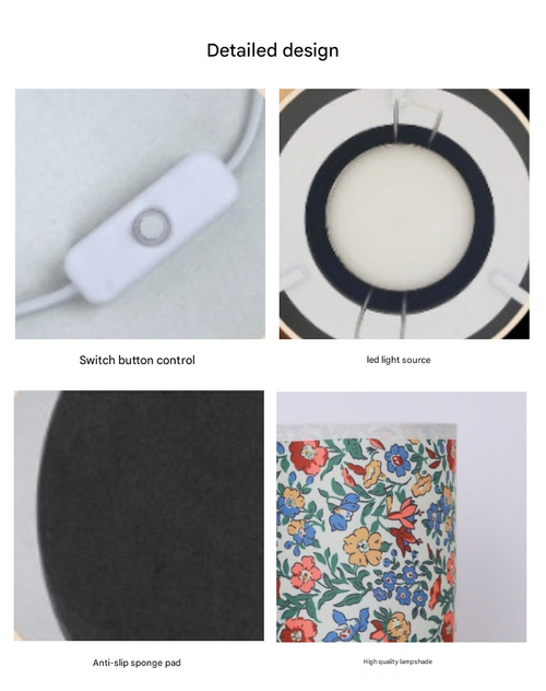 Floral Pattern LED Table Lamp, USB Rechargeable LED Night Light, Decorative Light for Home Living Room Bedroom, Home Decor, Flower Design Lamp, Indoor Lighting